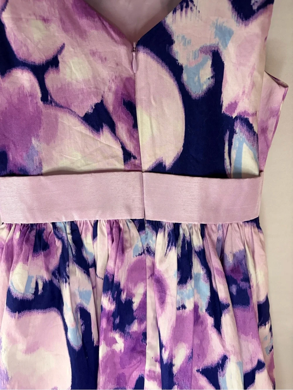 Bonnie Jean 3T Floral Formal Dress Bow EUC